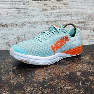Womens Hoka OneOne Evo Carbon Rocket Running Shoes Sz 9.5 Used 1100049